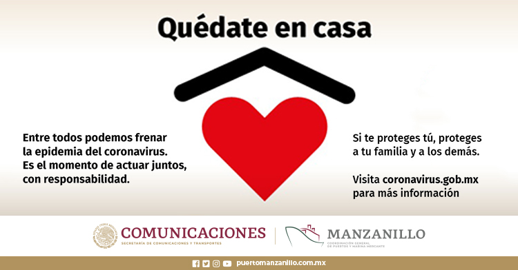 Quédate en casa, es el momento de actuar juntas y juntos Quédate en casa, es el momento de actuar juntas y juntos